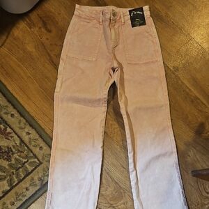 NWT Art Class Girls Pink Wash Pants Size 8